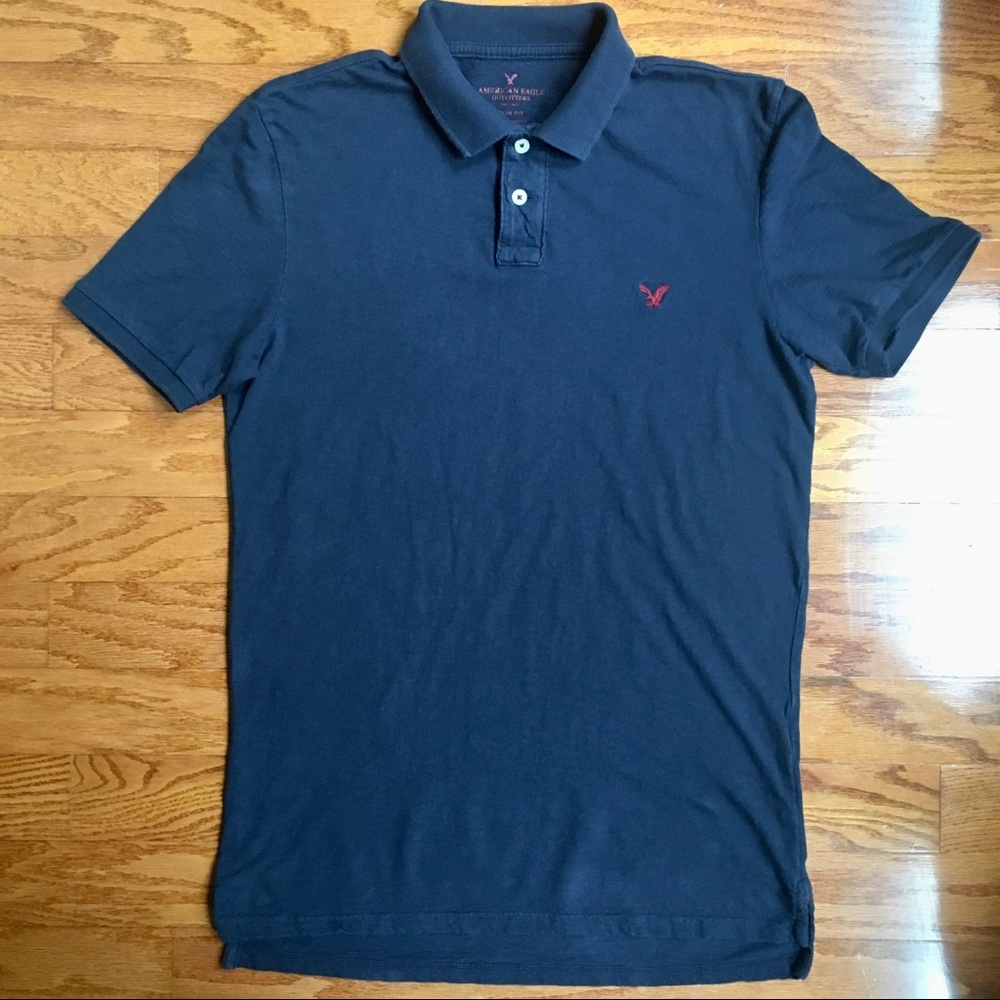 American eagle large slim fit men’s polo shirt